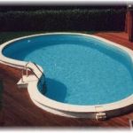 Schwimmbecke in Freiform, 4x8 Meter