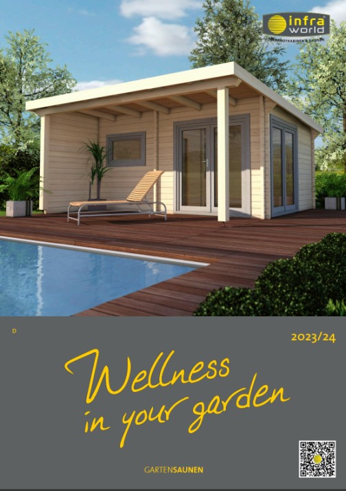 Titelseite der Broschüre: Wellness in your garden